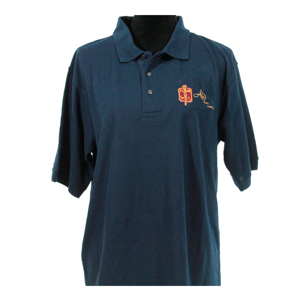 Men's Embroidered ASLHS Crest Polo Shirt - Alpha Sigma Lambda
