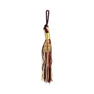 Alpha Sigma Lambda Mini Tassel Keyring - Alpha Sigma Lambda