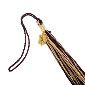 Alpha Sigma Lambda Mini Tassel Keyring - Alpha Sigma Lambda