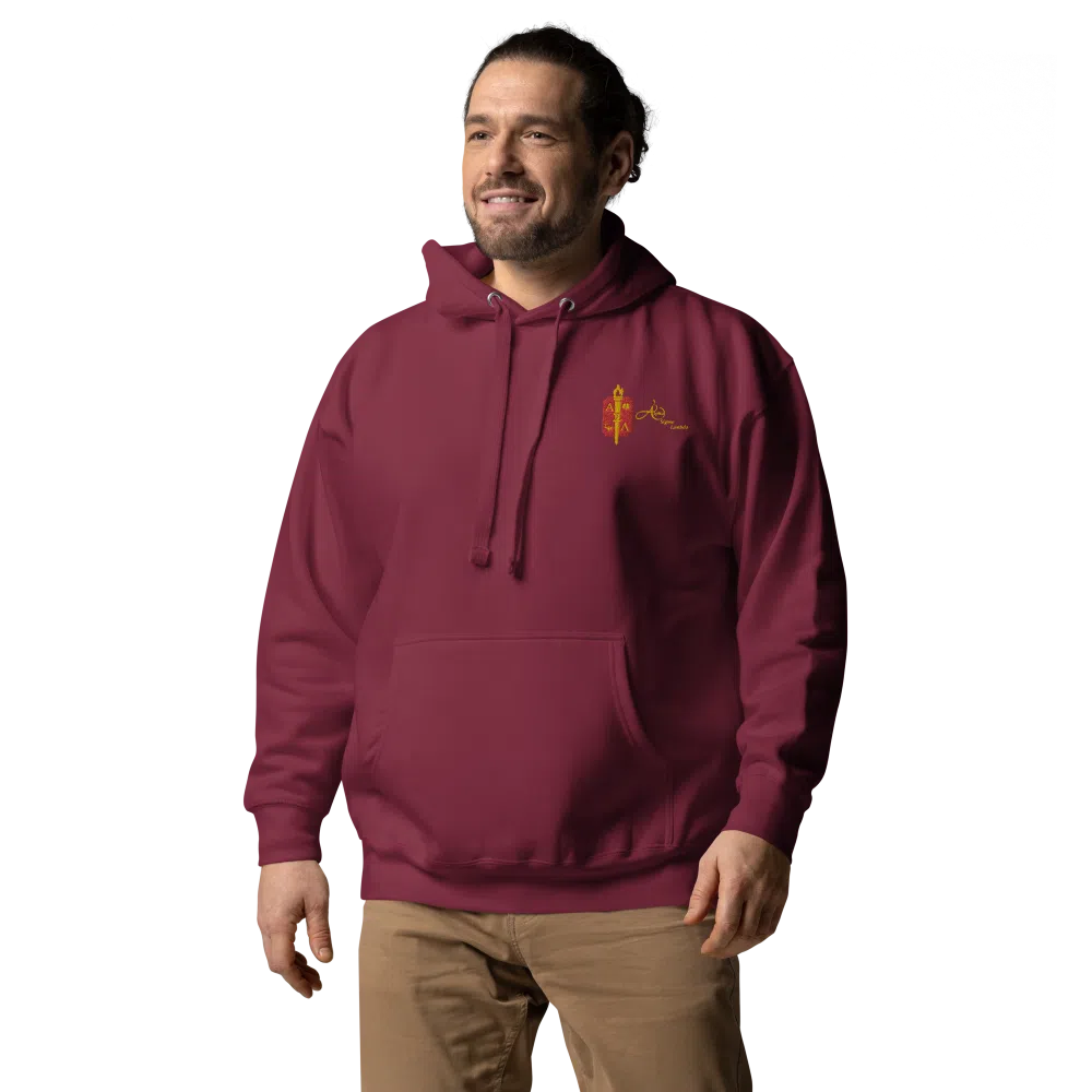 Embroidered ASLHS Crest Hooded Sweatshirt