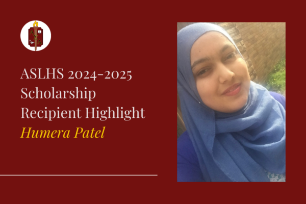 Humera Patel - 2024-2025 Scholarship Recipient