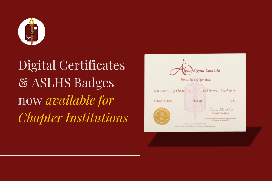 ASLHS Digital Certificates