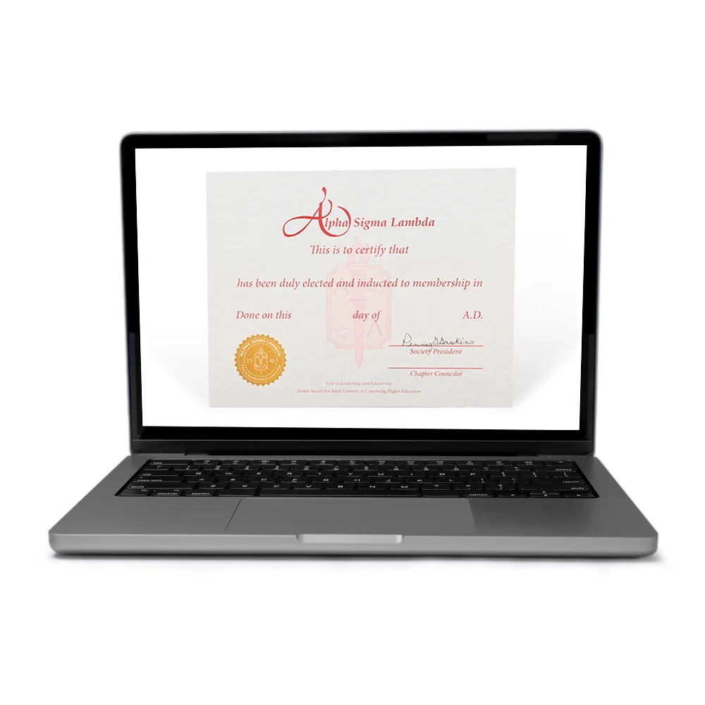 ASLHS Membership Certificates (Digital)