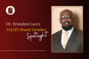 Spotlight on Dr. Brandon Lacey, Vice President