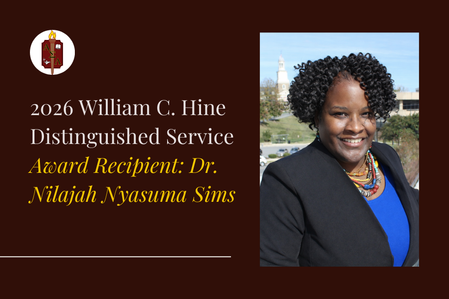 2026 William C. Hine Distinguished Service Awardee