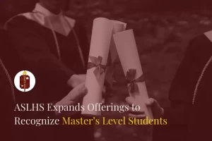Masters Level Honors